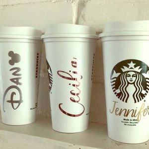 Fun Decal Starbucks coffee cups